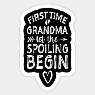 First time grandma Sticker